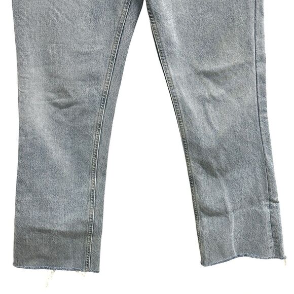 Agolde Jeans Blue Light Wash Lana MidRise Straight Leg Riptide 26x30 $218 Revolv - Picture 3 of 11